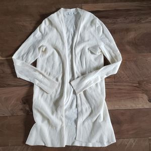 NWT GAP cream long cardigan, size XS